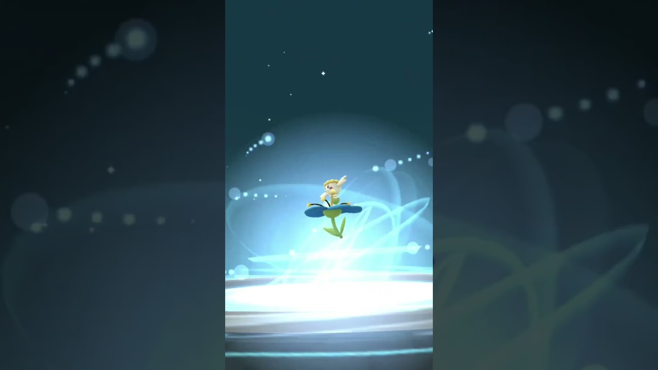 Pokémon go evolving flabebe to amazing floette #pokémongo #pokemon #VideoGame ￼