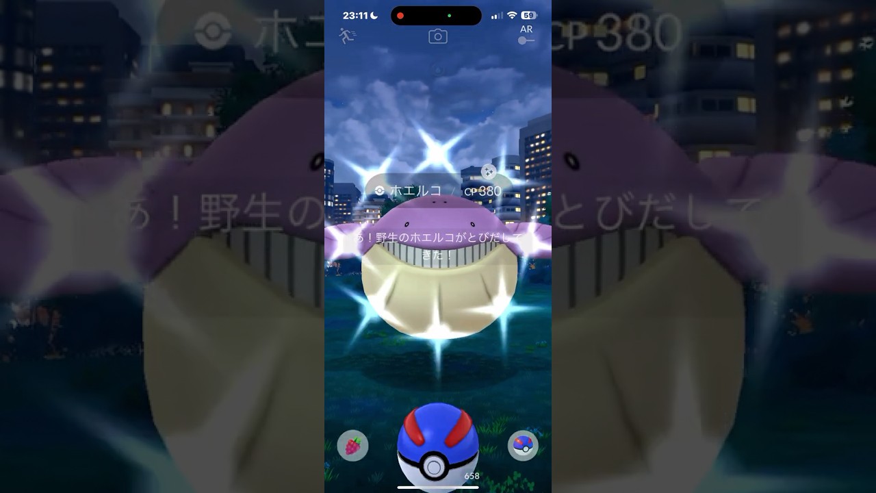 ホエルコ色違い　#pokemongo #ポケモンgo