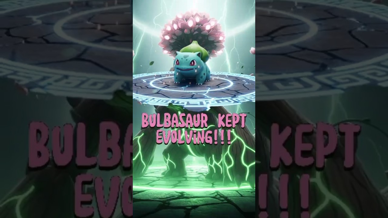 The True Final Evolution of Bulbasaur Will Shock You