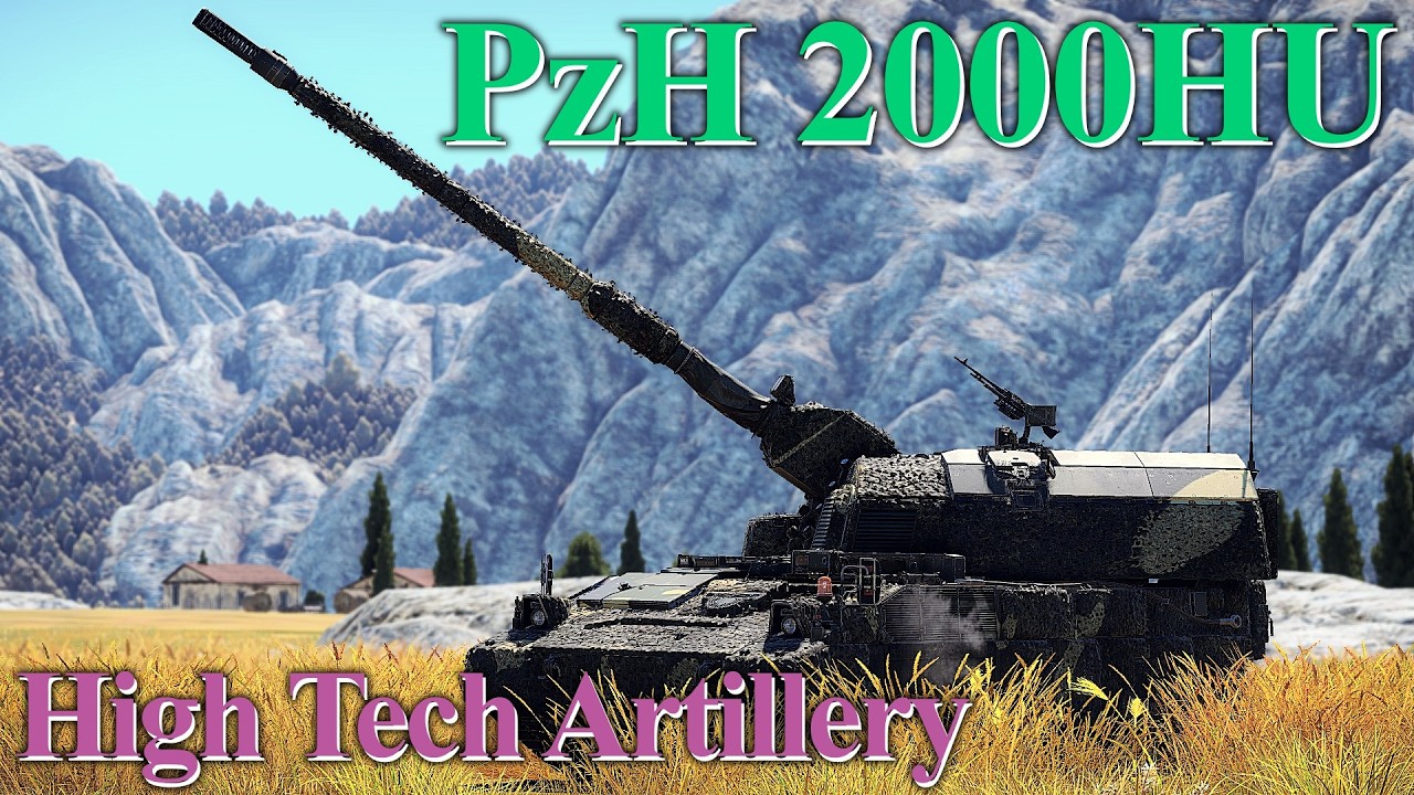 【War Thunder/ゆっくり実況】ゆっくりでおくる惑星WarThunder　その222　[PzH 2000HU]