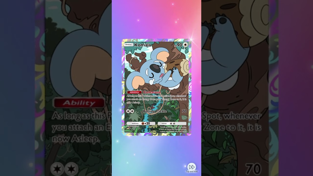 Komala ! #pokemon #tcgpocket
