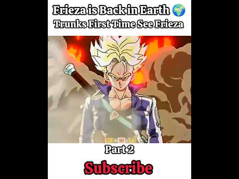Frieza See Trunks Super Saiyan 😱- DBZ Part 2 #goku #dragonballz #supersaiyan #Frieza #trunks