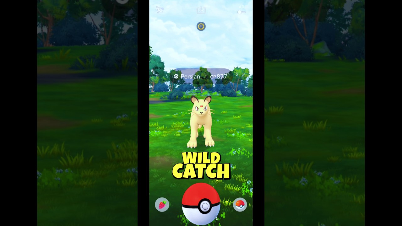 I Found a Wild Persian in Pokémon GO 🐱✨