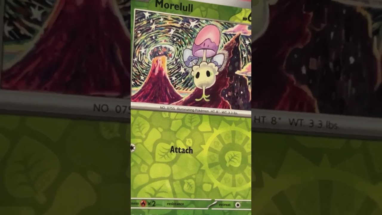 Morelull Pokémon Card