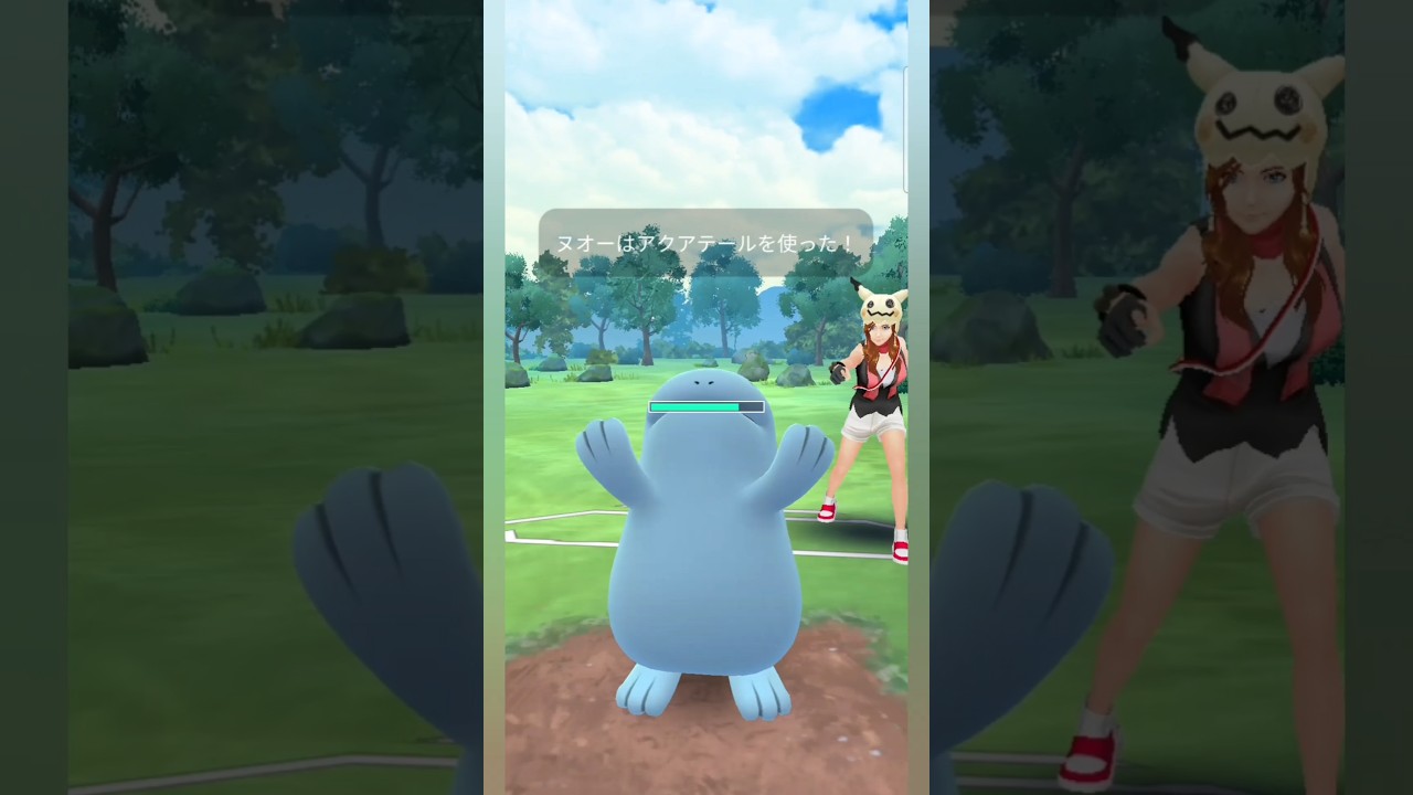 #高回転技持ちヌオーには敵いません！#ポケモンgo #ポケモン #pokemongo