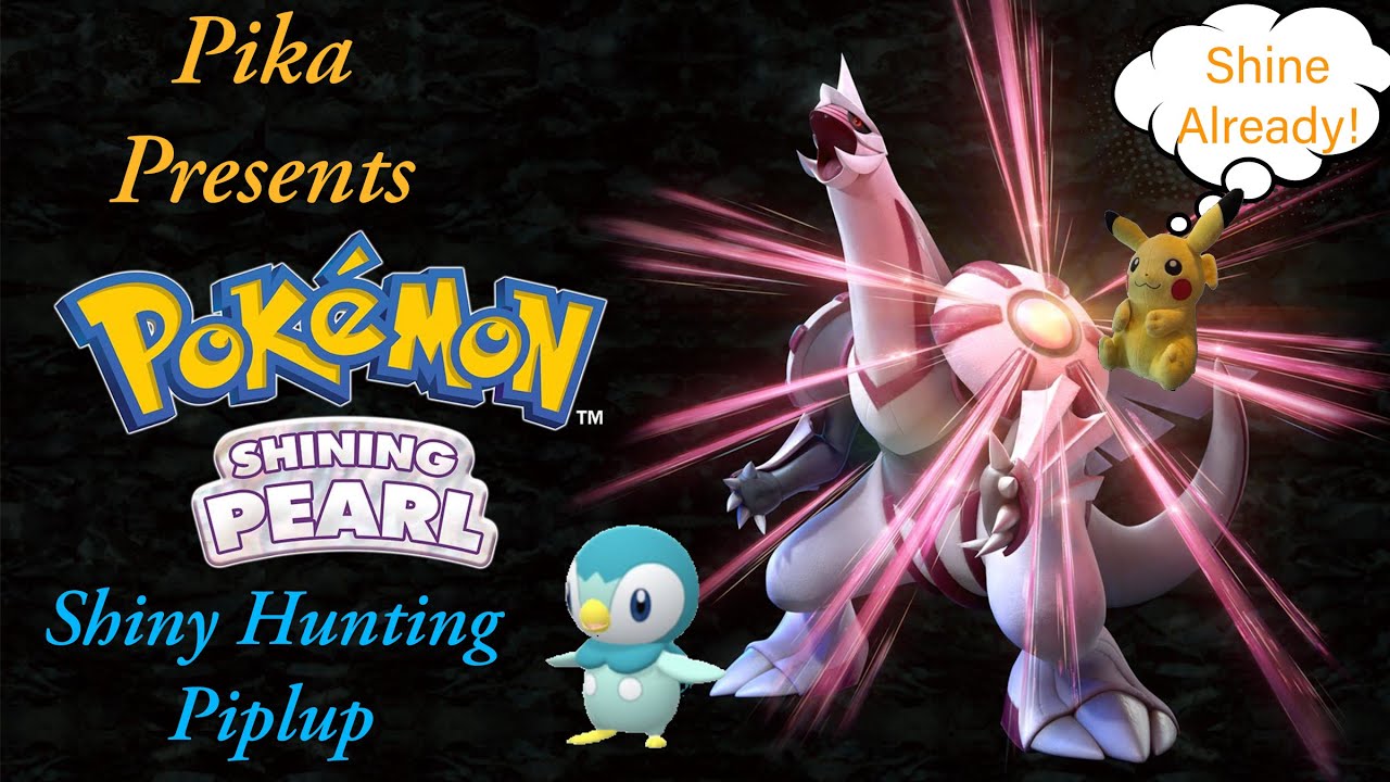 Pokemon Shining Pearl (Shiny Hunting Piplup) and Opening Pokemon Cards