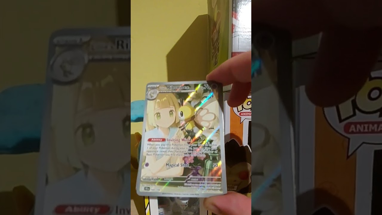 Journey Together: Illustration Rare: Lillie's Ribombee Pulled