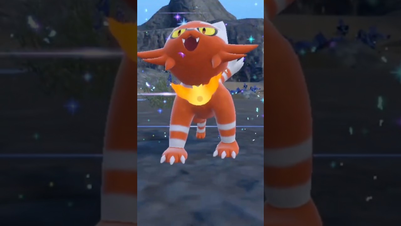 SHINY TORRACAT EVO! ✨ #pokemonscarletandviolet #shiny #pokemon #shinypokemon #indigodisk