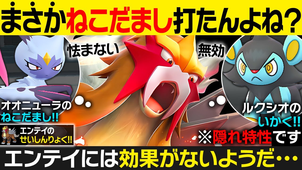 【抽選パ】最近のキッズ、エンテイの特性をガチで知らない説←皆は全員しってるよね？ #19-1【ポケモンSV/ポケモンスカーレットバイオレット】