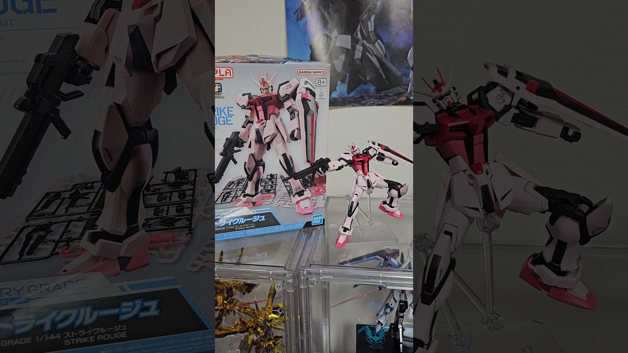 【ガンダム】エントリーグレードストライクガンダム&ストライクルージュ#ガンダム#ガンプラ#エントリーグレード#ストライクガンダム#ガンダムseed #ガンダムseedfreedom