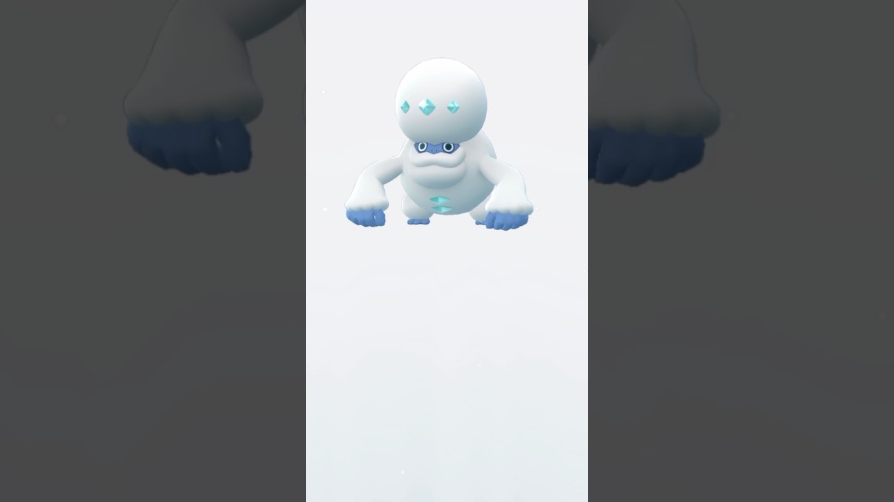 【 ポケモンgo 】ダルマッカ ガラルのすがた→ヒヒダルマ（ガラル）白【 うさぴよの巣 】#ダルマッカ #ヒヒダルマ #darumaka #darmanitan #pokemongo #pokemon