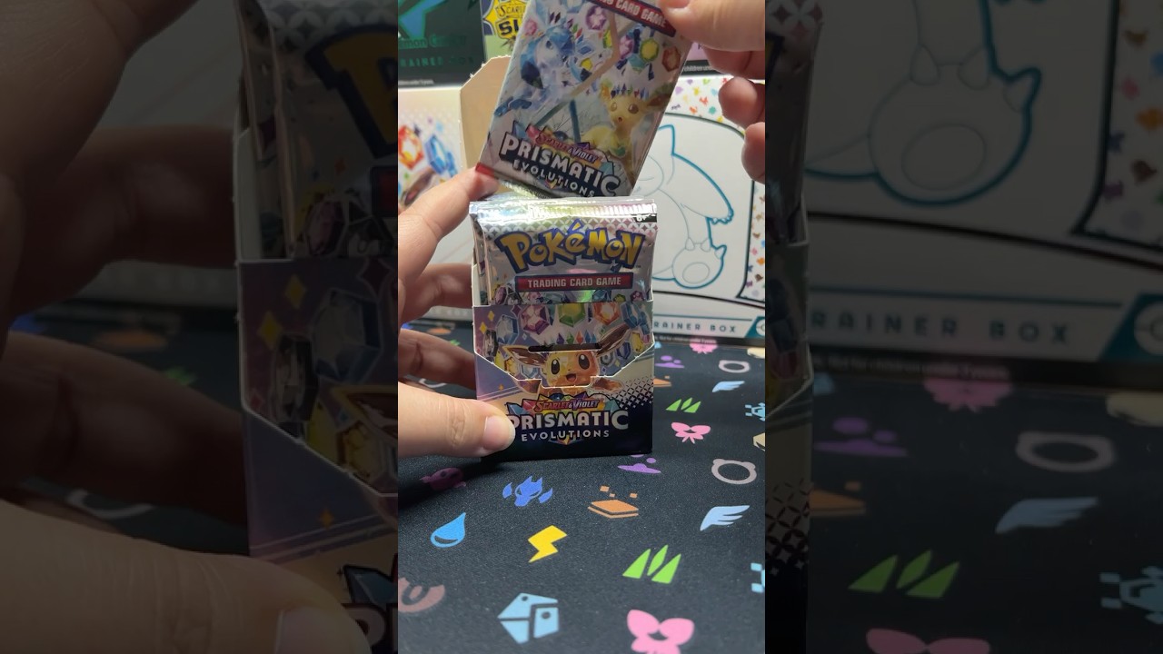 I Just Cant Stop Opening Pokemon Packs | Prismatic Evolutions | Pokemon Scarlet and Violet