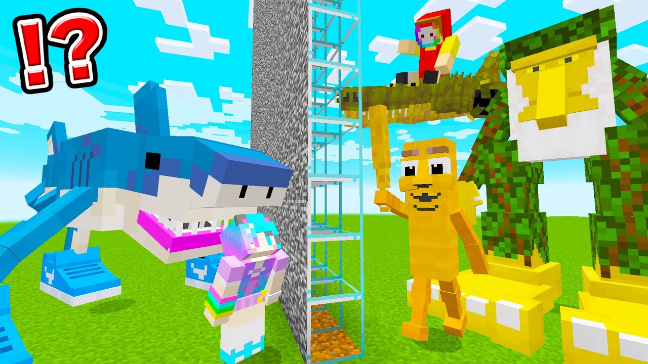 イタリアンブレインロットMOB対決でチートしまくったらバレるのか！？【まいくら・マインクラフト・トゥントゥントゥンサフール/トララレーロ トラララ】