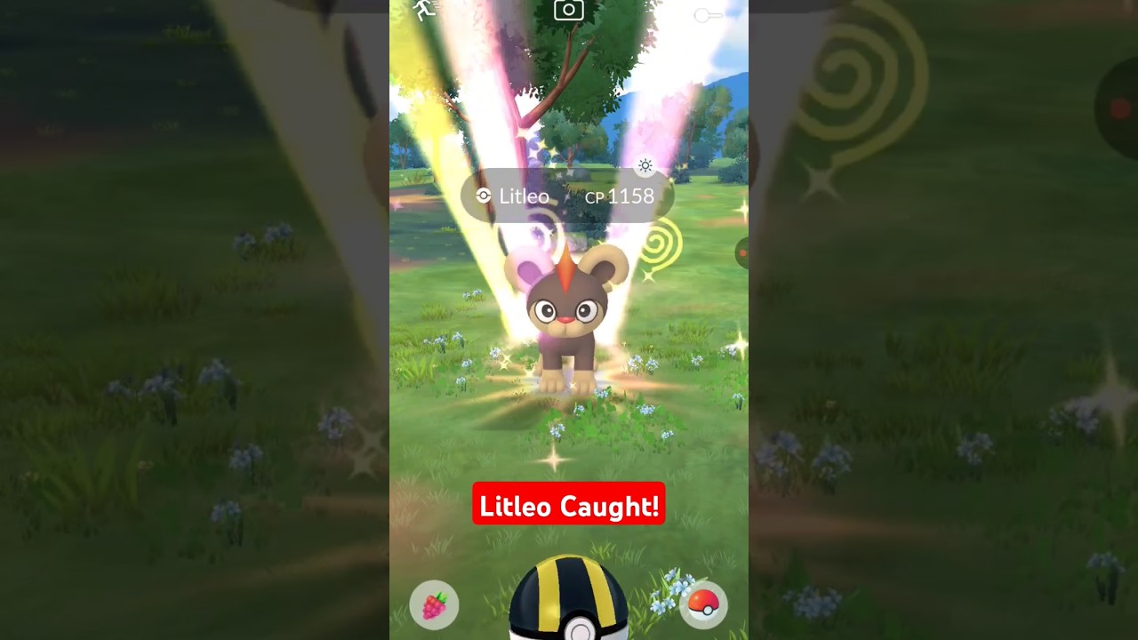Pokémon Go - Litleo Caught! #shorts