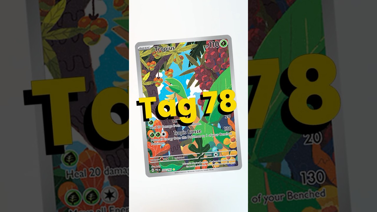Tropiushunt Tag 78 - Mimimi #Pokemon #PokemonTCG #Tropius