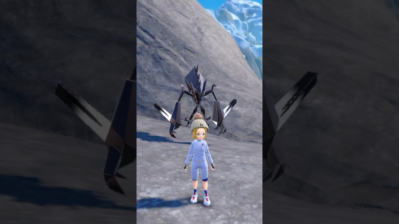 【ポケモンSV/藍の円盤】ネクロズマ出現場所はここ✨#pokemon #ポケモンsv #ポケモンスカーレット #藍の円盤 #ゲーム実況 #伝説ポケモン #shorts