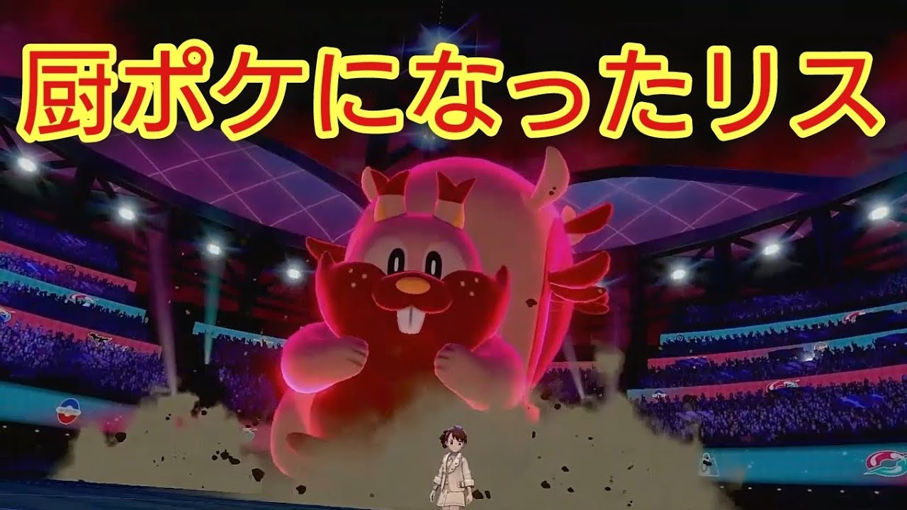 この動画だけ見たらヨクバリスが厨ポケに見えるw【ポケモン剣盾】