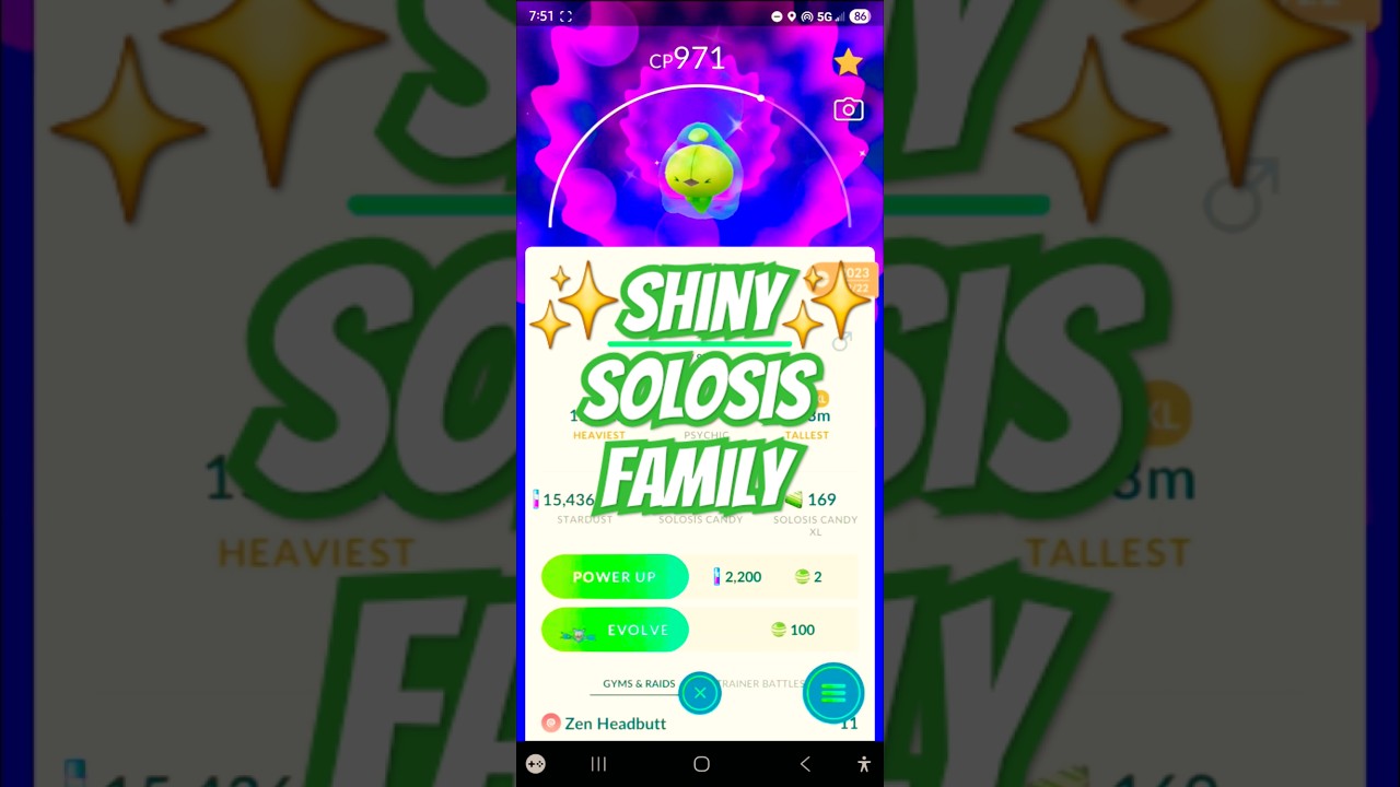 ✨SHINY Solosis Family! (Duosion, Reuniclus) Pokemon Go! #pokemon #pokemongo #pokémongo