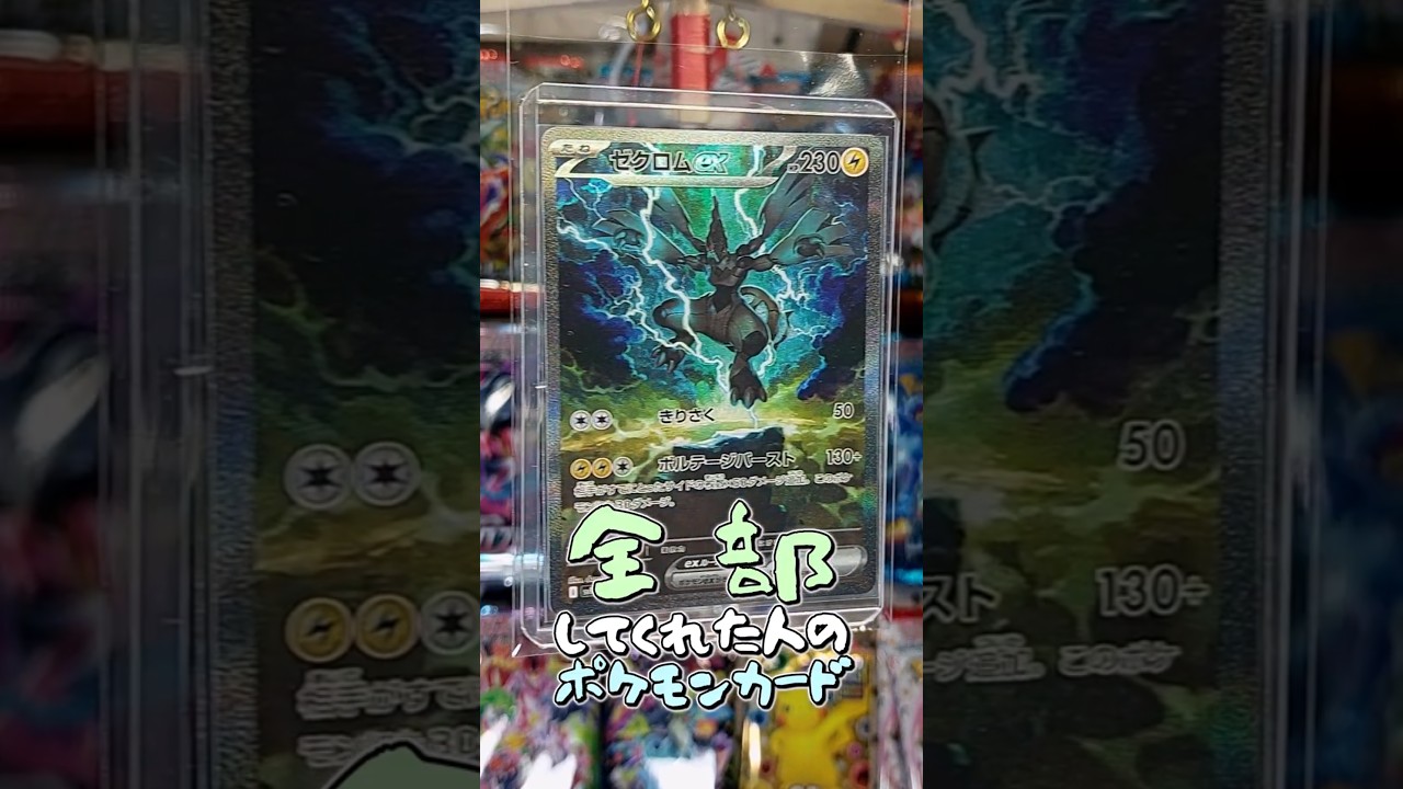 〇〇してくれた人のポケカ #ゼクロム #ホワイトフレア #ブラックボルト #ポケポケ #ポケカ
