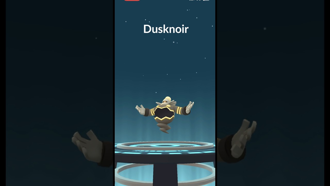 Evolving my Dusclops into a Scary Dusknoir in Pokémon GO! #pokemongo #dusknoir