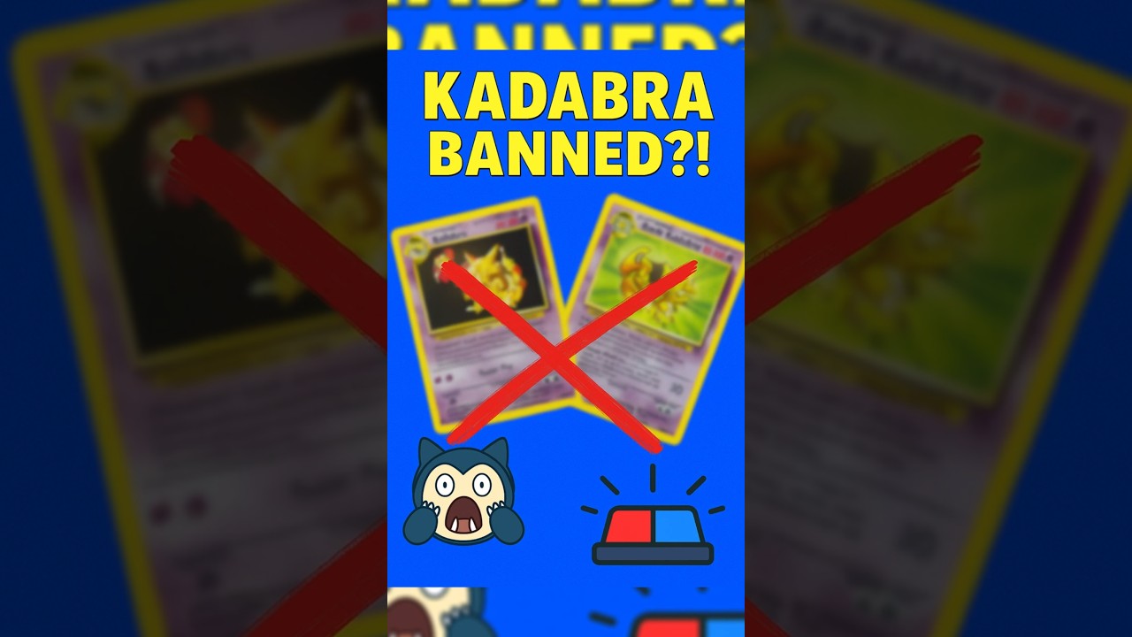 The Crazy Reason Kadabra Was Banned From Pokémon!