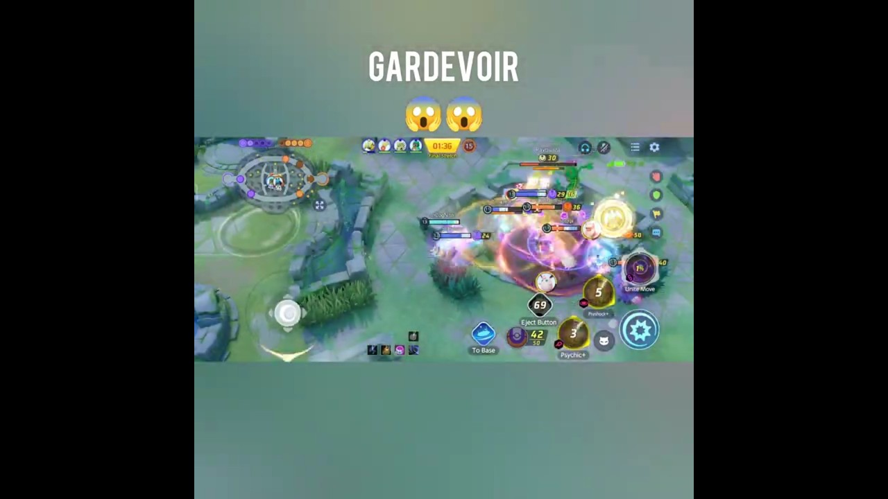 ft.Gardevoir | Pokemon Unite  #pokémonunitehighlights #pokemonuniteclips #pokemonunite #pokemon