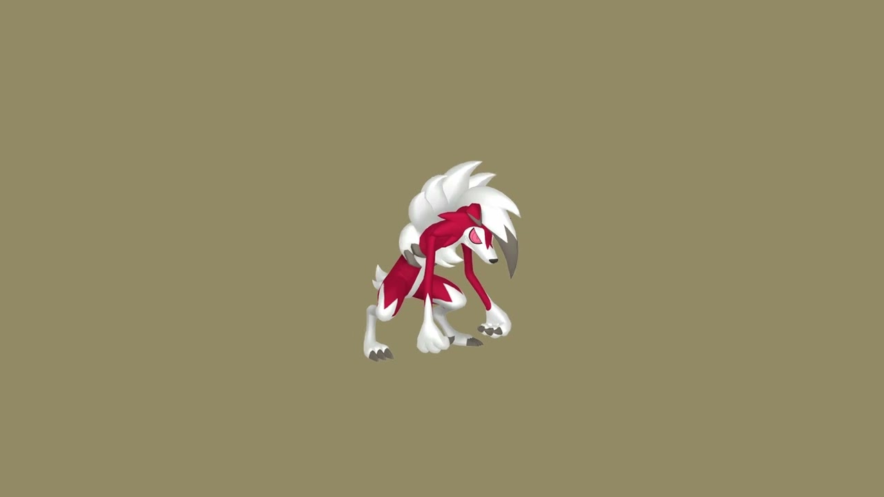 ルガルガン (まよなかのすがた) | Lycanroc (Midnight Form)
