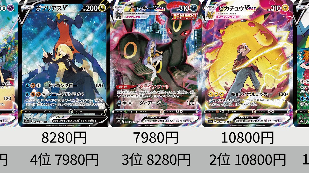 【ポケカ】スターミーの高騰が止まらない！CSR全種販売価格ランキング！ 25年5月【Pokemon TCG】All CSR card ranking.