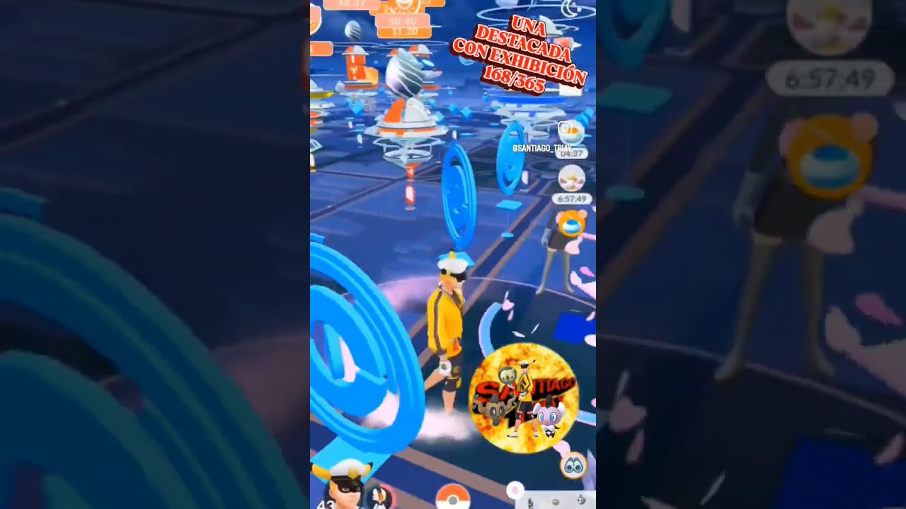 UNA DESTACADA CON EXHIBICIÓN #pokemongo #shortspokemongo #gothita #phanthump #solosis