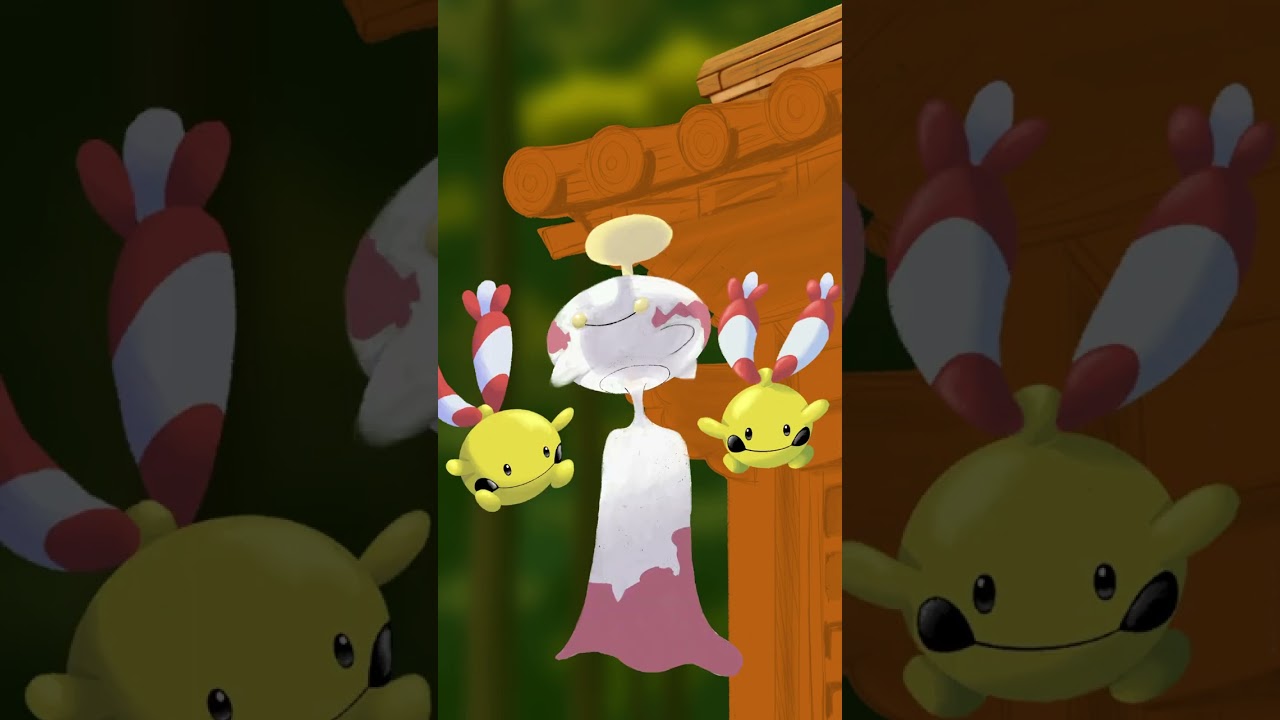 I drew #Chimeco (#チリーン) & #Chingling! (#リーシャン) #PokéPapi Learns How To Draw #Pokemon