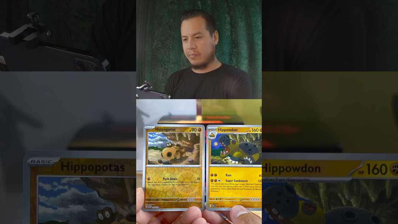 Hippopotas Vs. Hippowdon Pokémon Destined Rivals