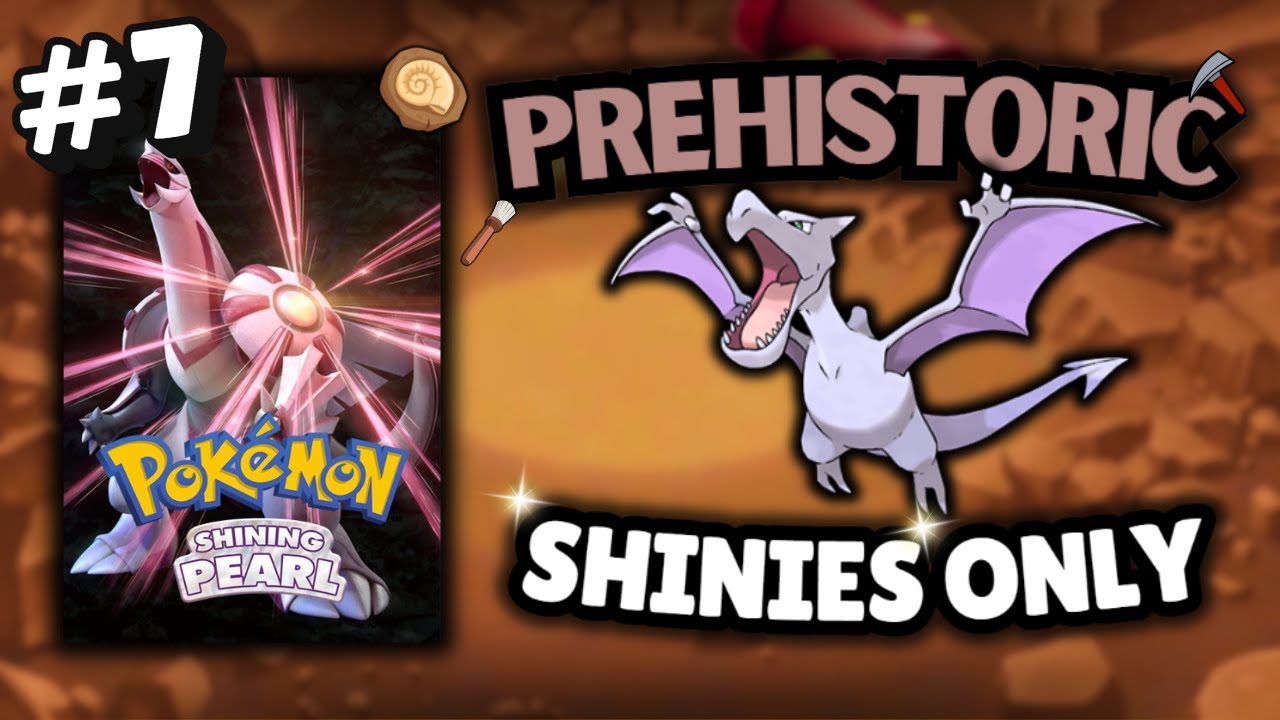 We found our SHINY Aerodactyl | Pokemon BDSP but I can only use Prehistoric SHINIES stream #7