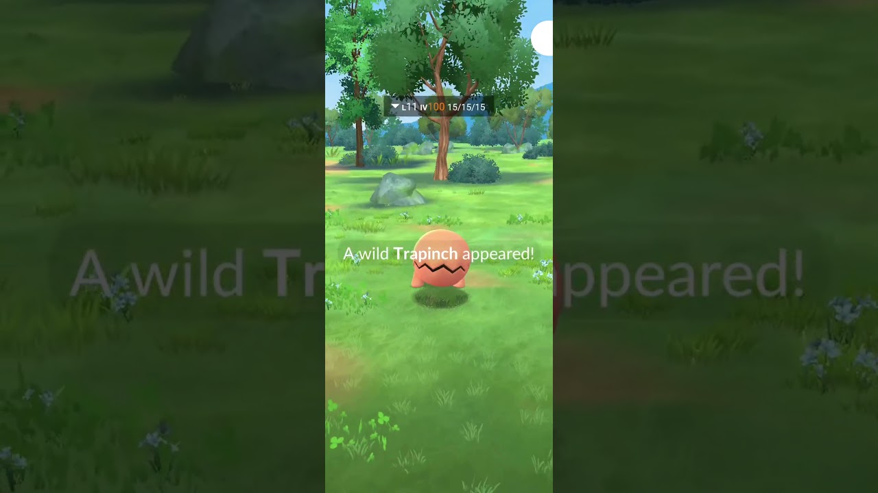 I Caught a 100 IV Trapinch! 😱💯 #pokemongo #shundo #TuanPKGo