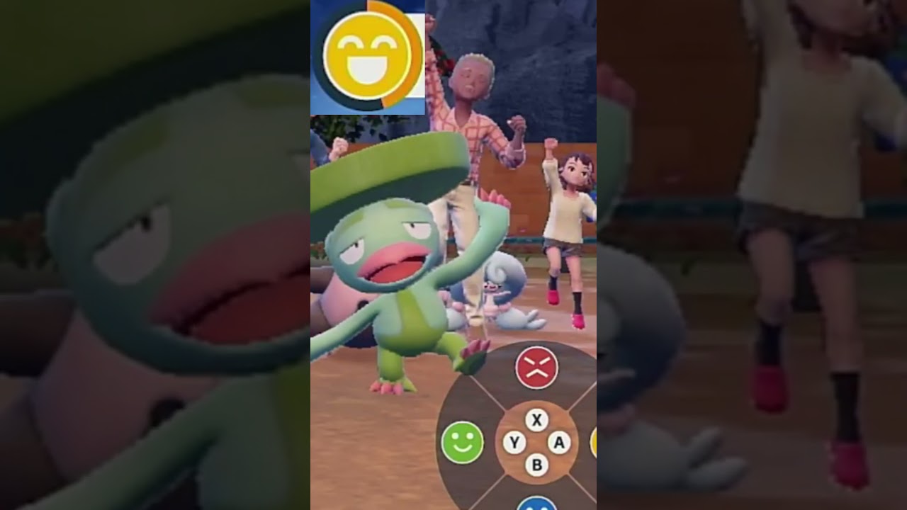 【ハスブレロ】ポケモンエクササイズ【キタカミ図鑑No.105】#Shorts #pokemon