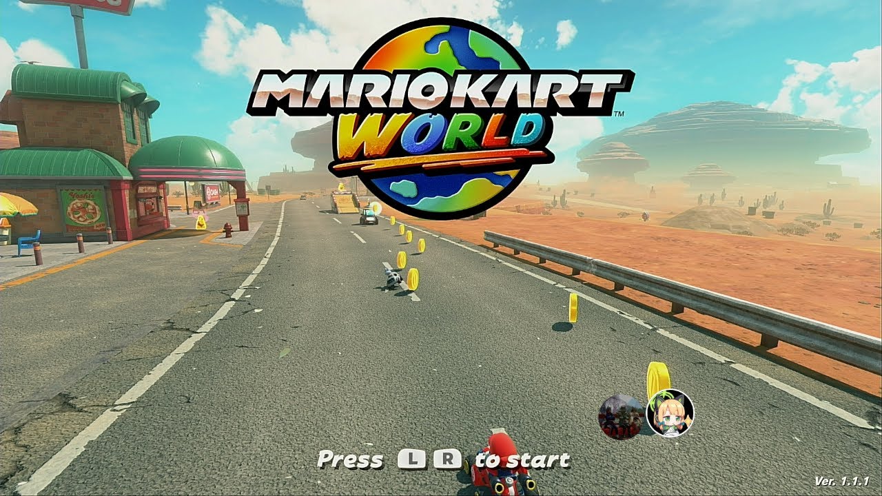 【マリオカートワールド】UCQ定期生配信【ゆるい雑談】