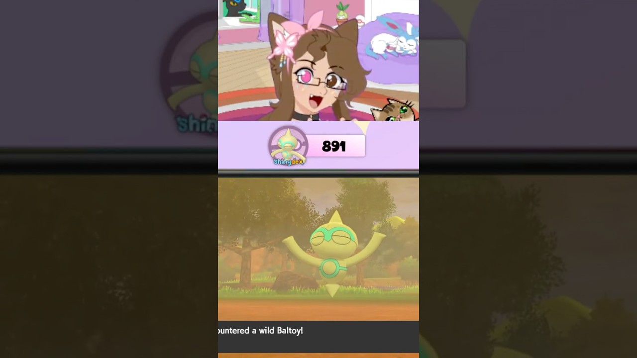 Pokémon Sword/Shield - Shiny Baltoy! #sophiawearsglasses on #twitch #twitchclips #twitchstreamer