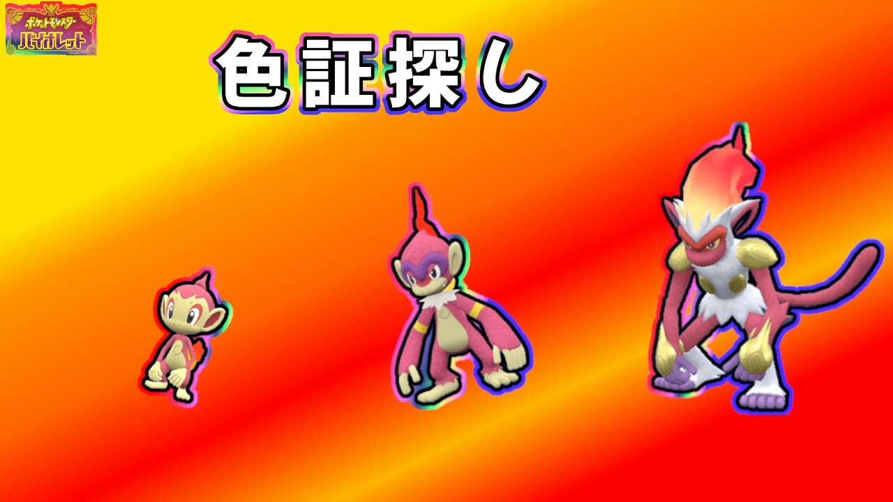 [ポケモンSV] レイド周回用の色証ゴウカザルが欲しい←やべぇやつ出た
