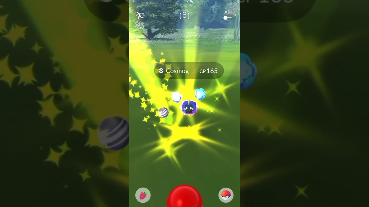 Second ever Cosmog💜 in #pokemongo