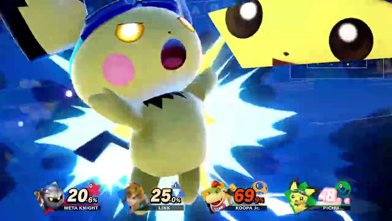 スマブラSP リプレイ タイム制 12195 [25年06月分]【ピチュー 歓声 4P自分】