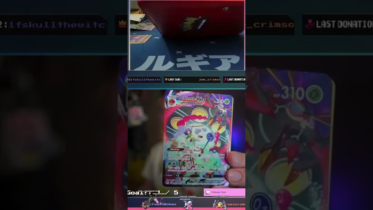 ORBEETLE VMAX #pokemon #pokemonscarletandviolet #pokemontcg #shinypokemon