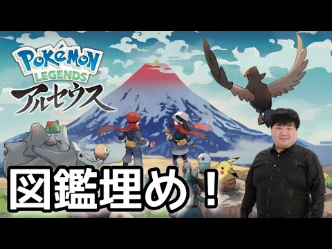 もう一度ヒスイ地方へ旅立ちます。早く図鑑埋めてアルセウスの元に！【Pokémon LEGENDS アルセウス】