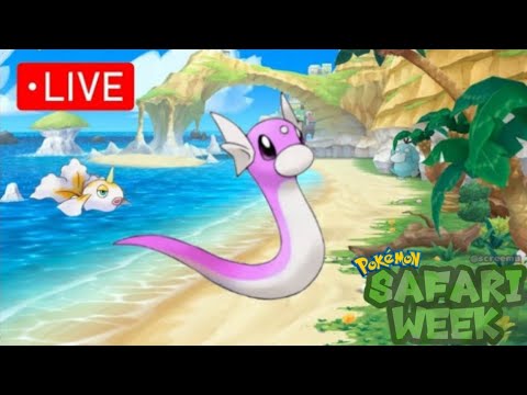 STREAMS ARE BACK!! Shiny hunting Dratini | Pokémon Safari Week