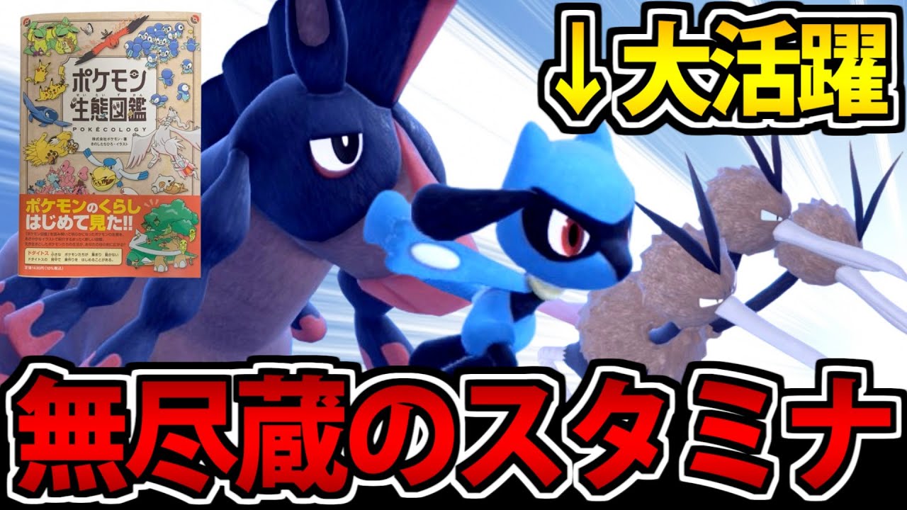 【ポケモンSV】圧倒的スタミナ軍団!! 「リオル」が最前線で大活躍してしまう【ポケモン生態図鑑】