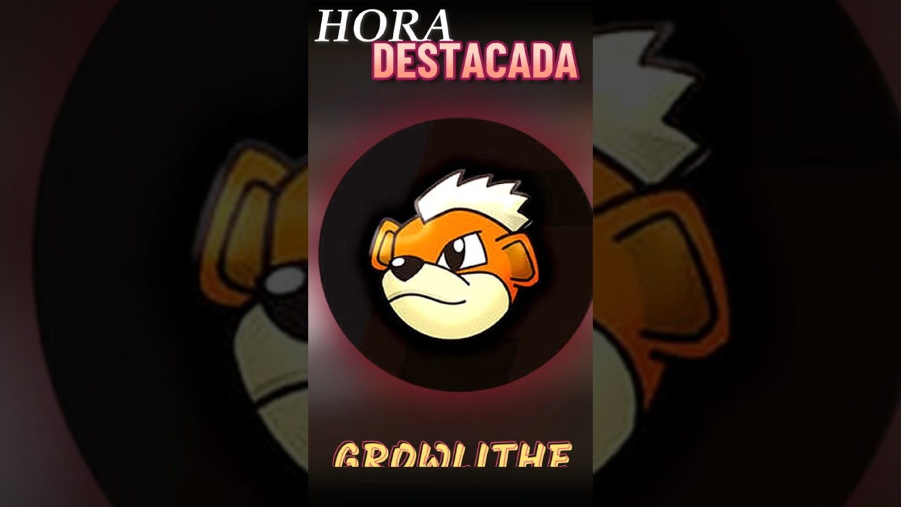 Hora destacada de GROWLITHE | martes 24 junio #pokemon #pokemongo #pokémon #gamer #gaming #reels
