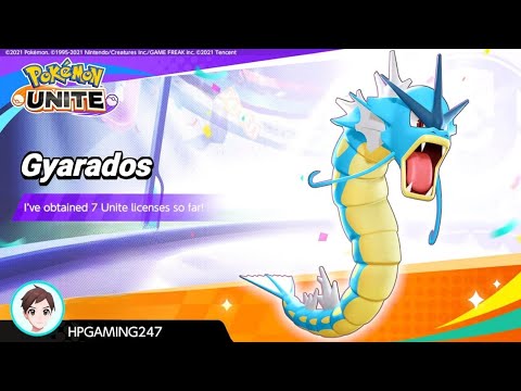 Pokemon Unite - Gameplay Walkthrough Part 22 - Gyarados (Android, iOS)