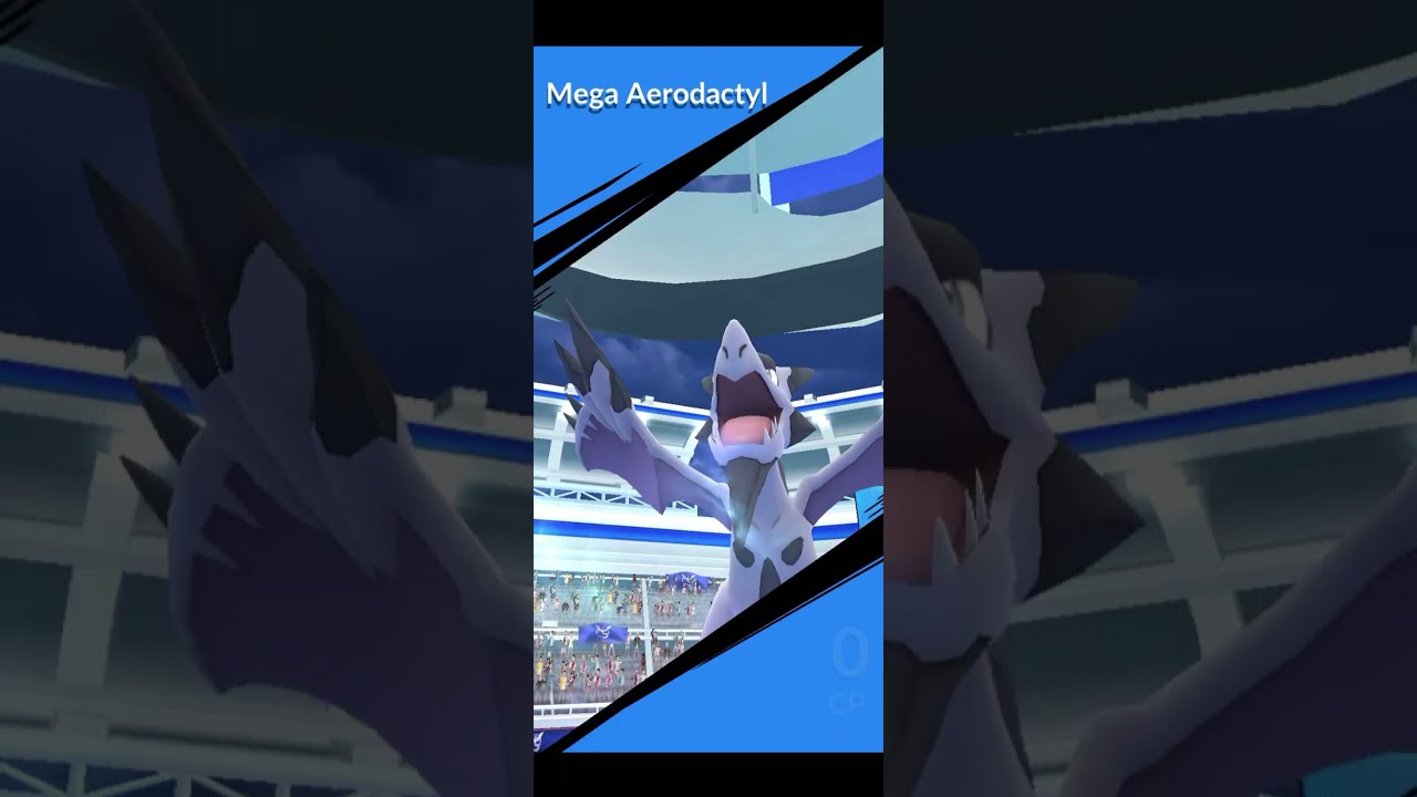 Mega Aerodactyl Raid Pokémon GO I Mega Aerodactyl Mega Raid Battle I メガプテラポケモンGO #shorts #MrZafior