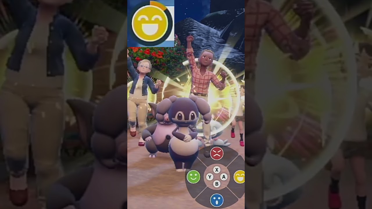 【イエッサン(メス)】ポケモンエクササイズ【パルデア図鑑No.241】#Shorts #pokemon