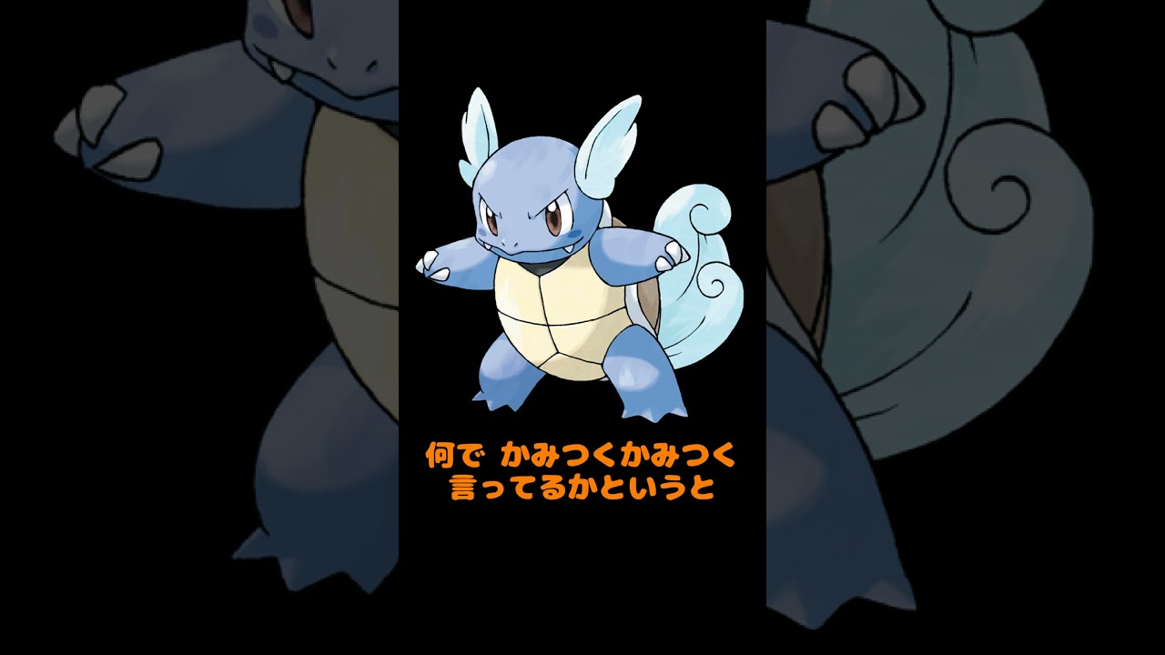 ゆるゆる紹介 ポケモン図鑑 0008「カメール」#shorts #ポケモン #Vtuber