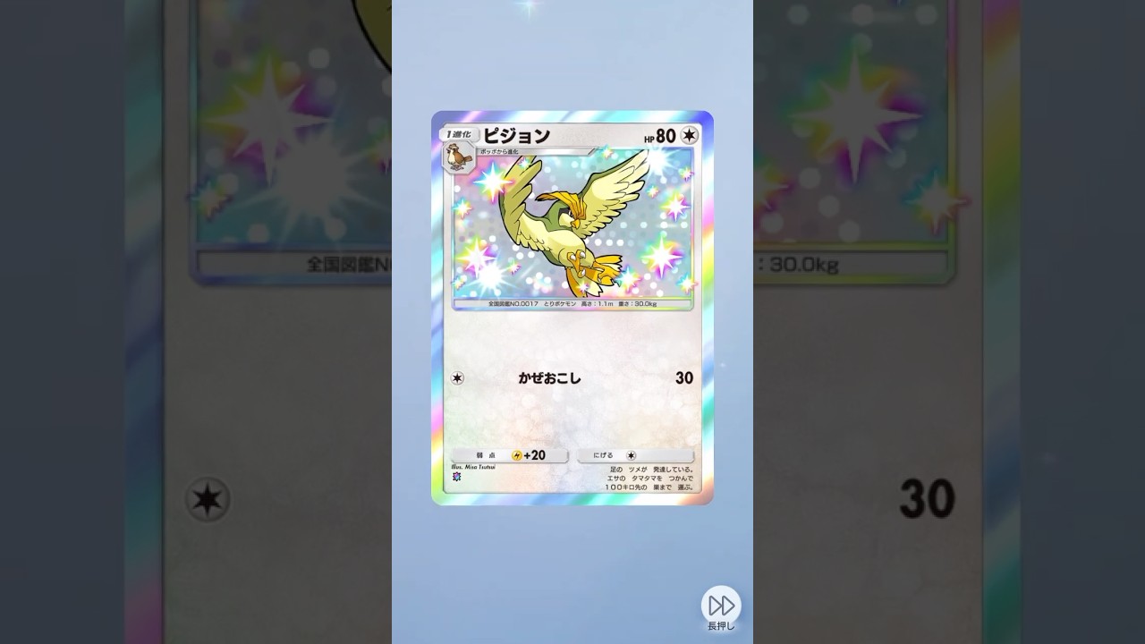 ポケポケ　色違いピジョン  #pokemon #shiny