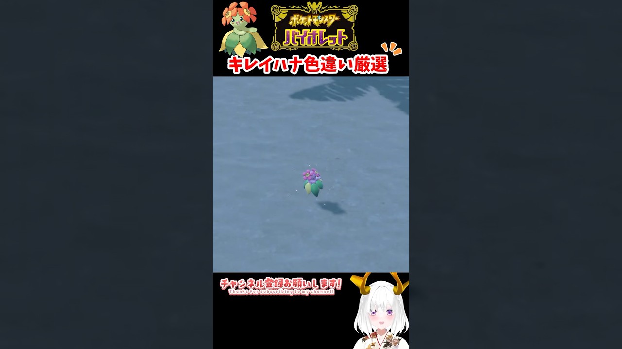 #ポケモンsv 色違いキレイハナ出現シーン #vtuber #shorts